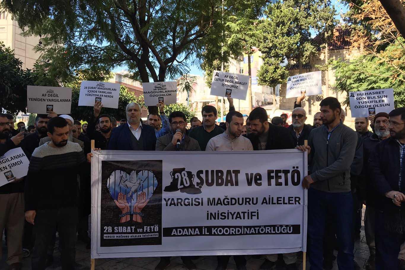 "Yusufîler için adalet hukuk istiyoruz" "Yusufîler için adalet hukuk istiyoruz"